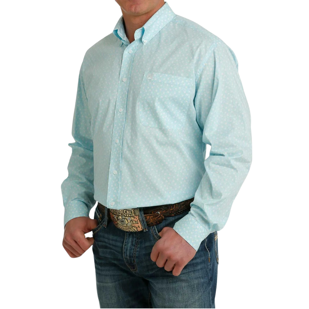 Cinch Men's Light Blue Shirt