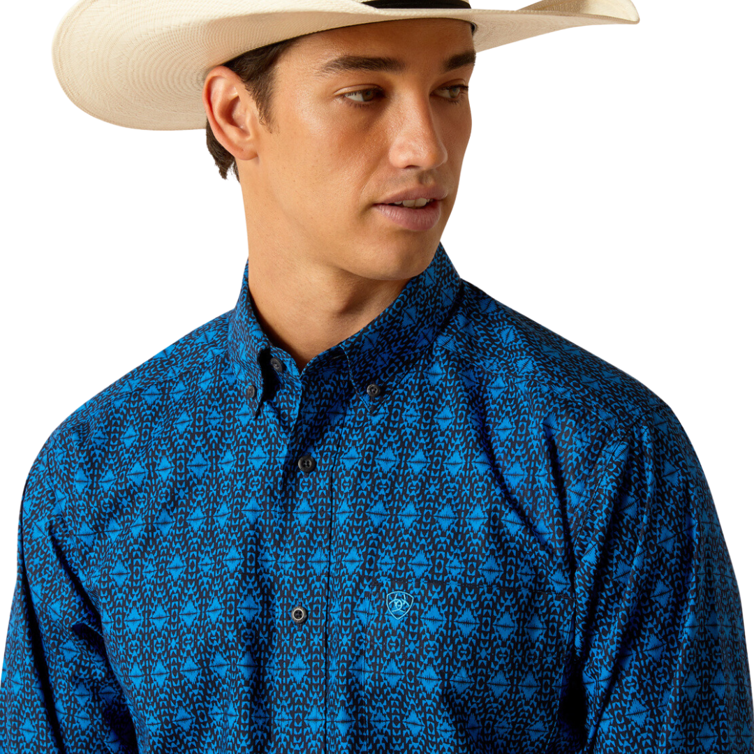 Ariat Men's Pascual Directoire Blue Shirt
