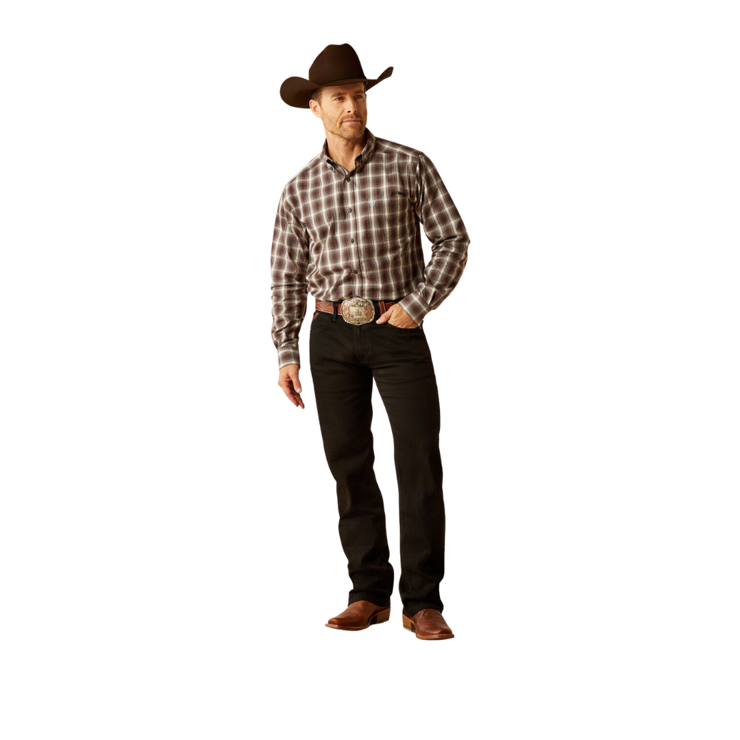 Ariat Men's Pro Carson Brown Shirt