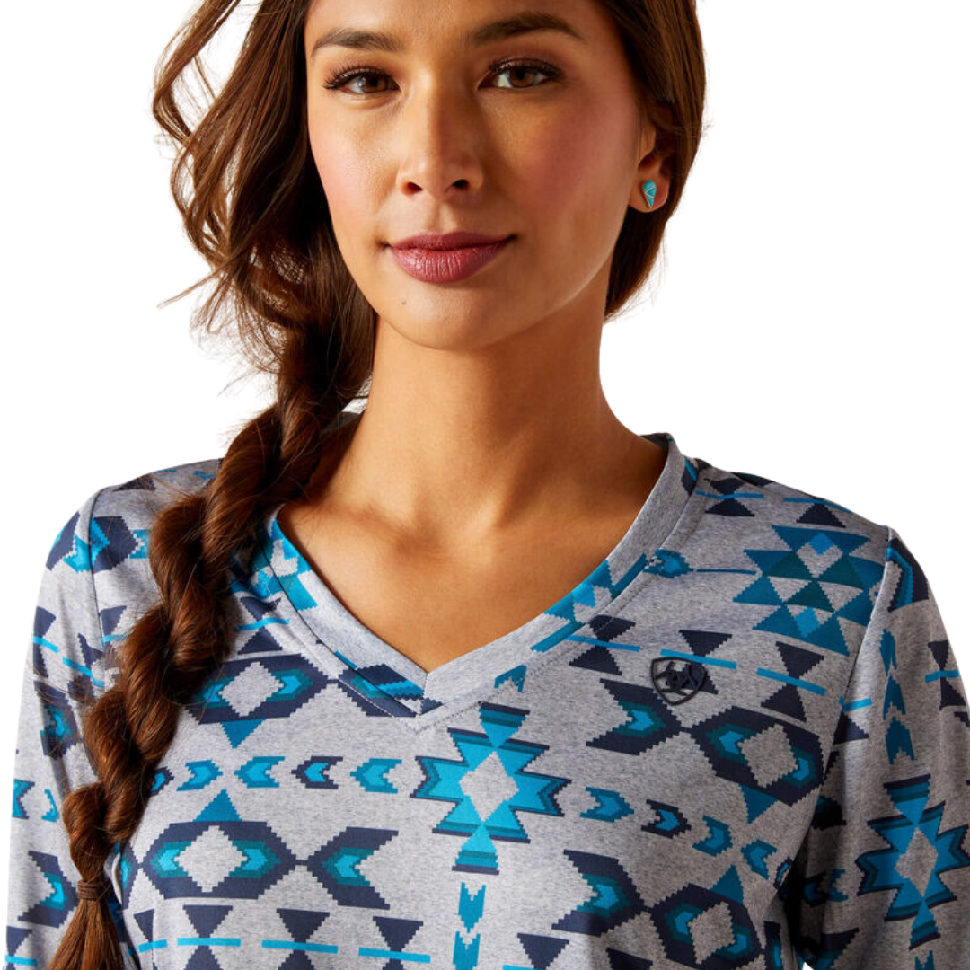 Ariat Women's Laguna Top Riverton Print Shirt