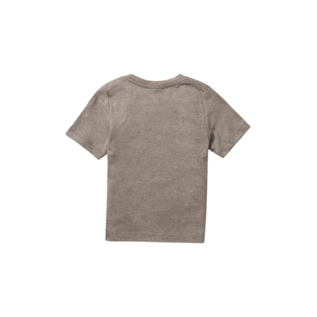 Cinch Toddler Boy's Bull Headed Sunset Grey Tee Shirt
