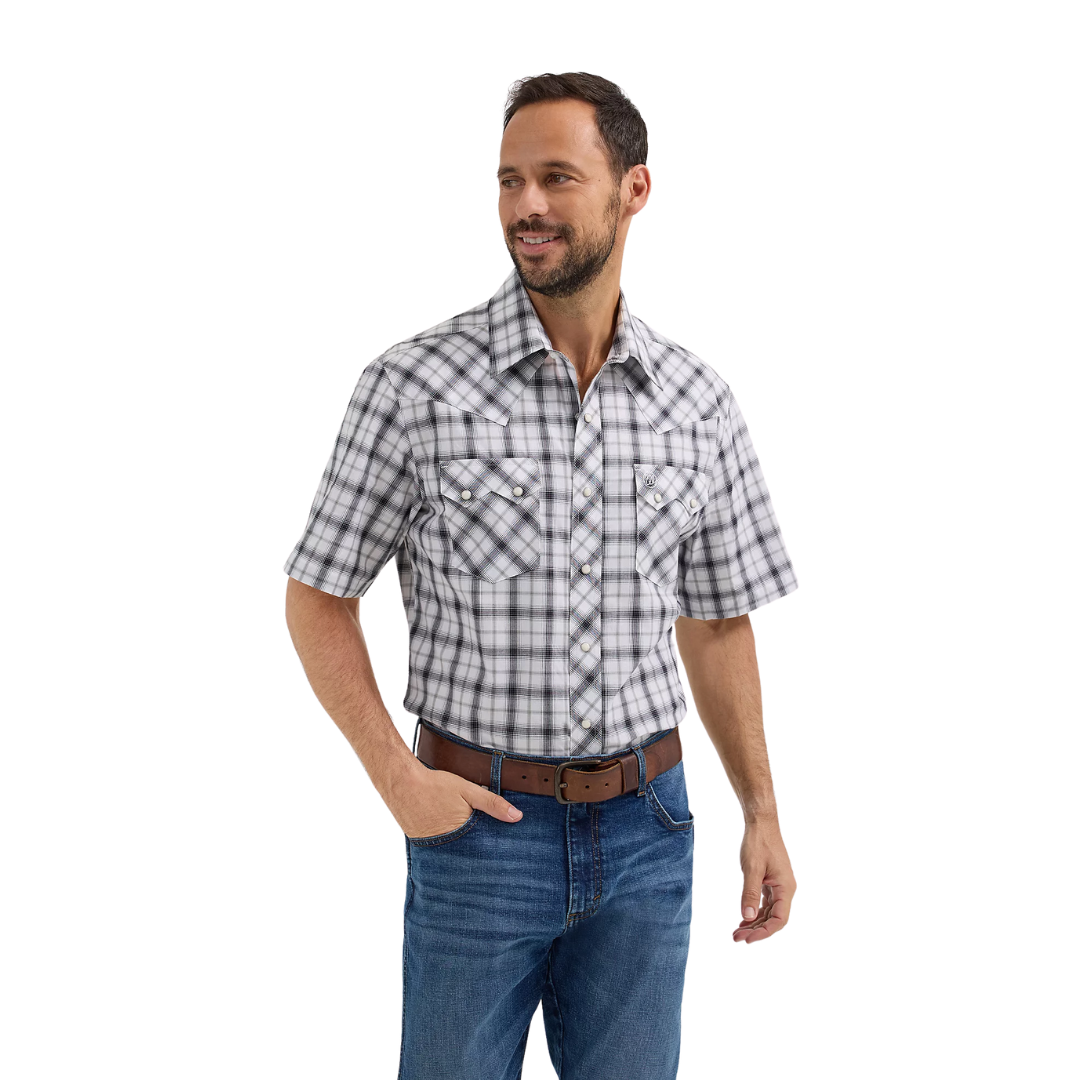 Wrangler Men's Retro Modern Fit Orca Shirt