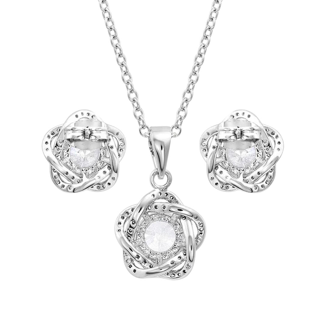Montana Women's Starlight Flower Jewelry Set