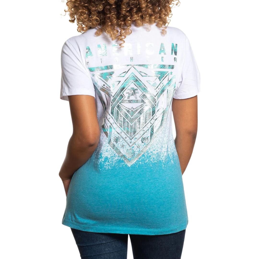 American Fighter Women's Gurley Tee White Shirt