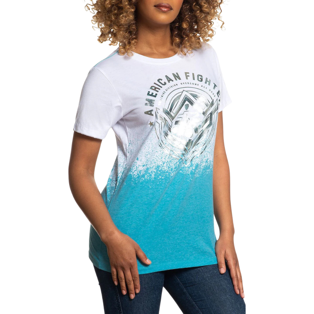 American Fighter Women's Gurley Tee White Shirt