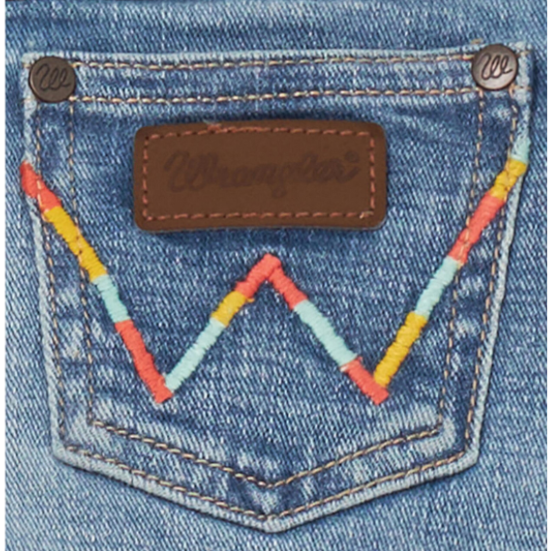 Wrangler Youth Girl's Blaine Blue Shorts