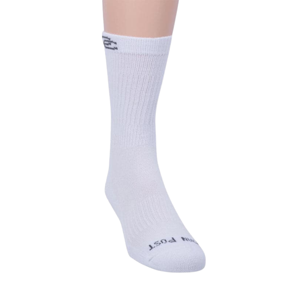 Dan Post Men's Lite Crew 7 10 White Socks
