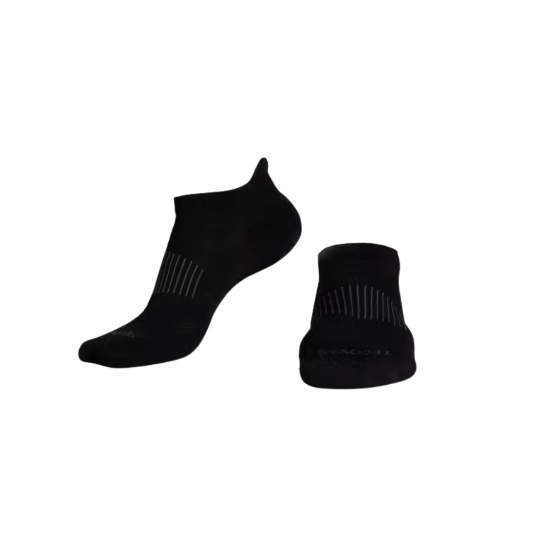 Tecovas Women's Ankle 3 Pack Black Socks