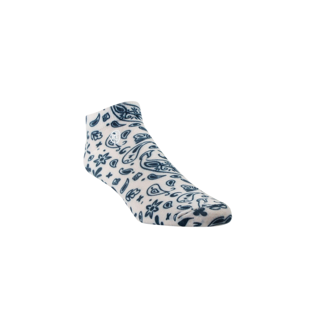 Ariat Women's Paisley Print Low Cut Multicolor Socks