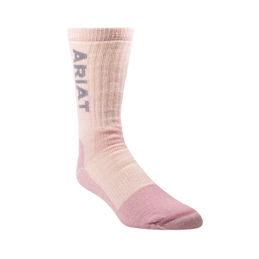 Ariat Midweight Merino Wool Blend Steel Toe Work Sock