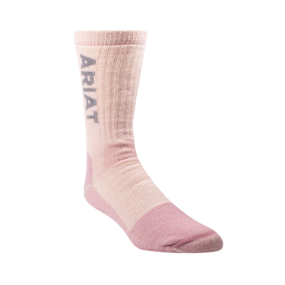 Ariat Midweight Merino Wool Blend Steel Toe Work Sock