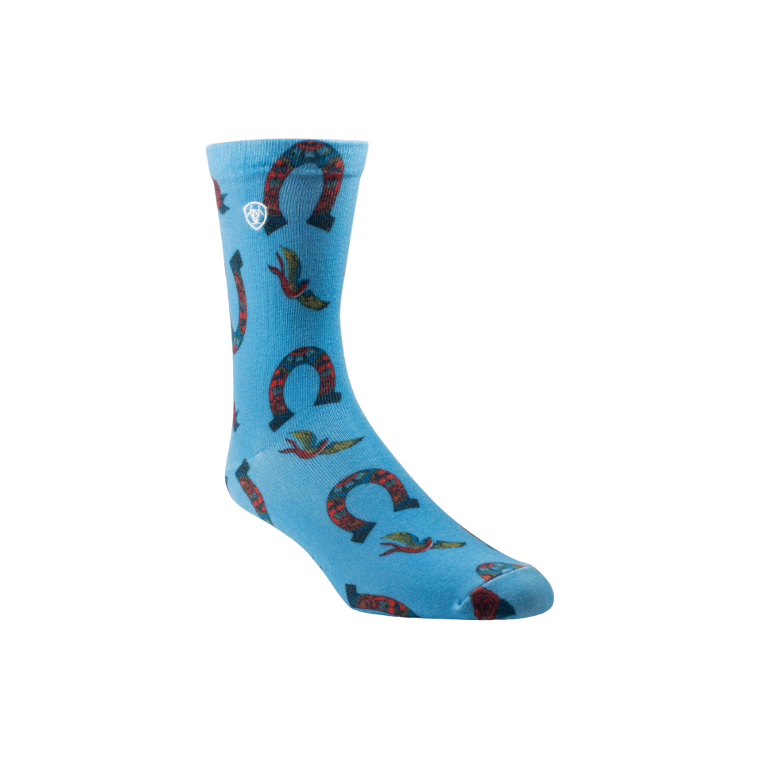 Ariat Women's Bluebird Fanciful Multicolor Sock