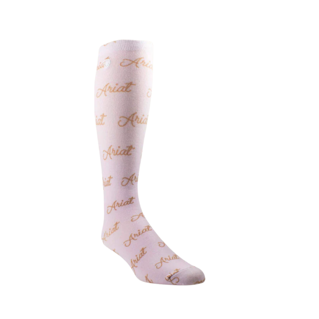 Ariat Women's Script Knee Multicolor High Socks