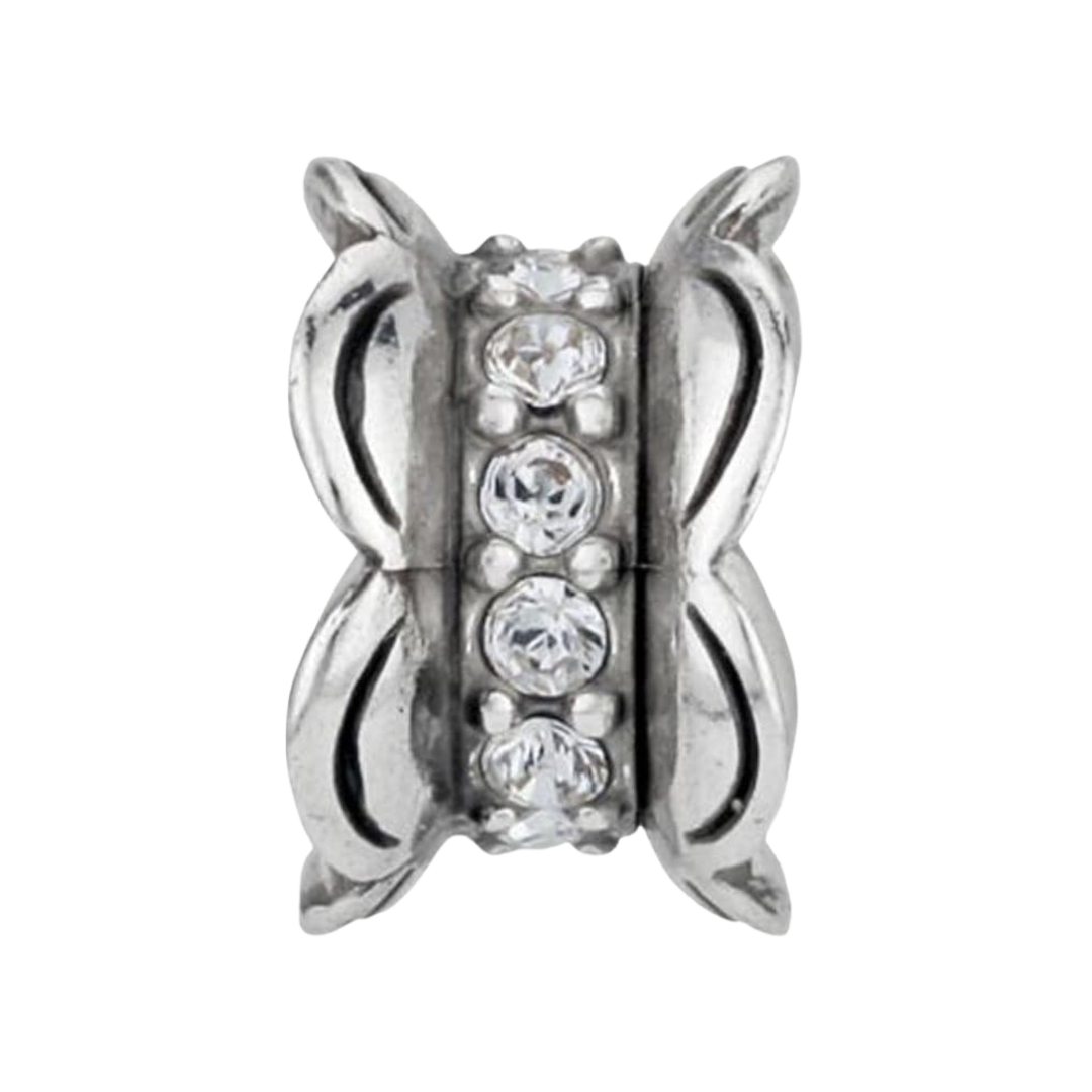 Brighton Women's Silver Scallop Grey Spacer