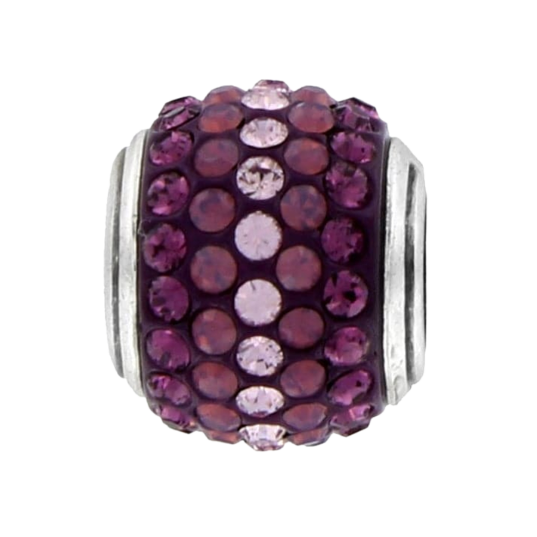 Brighton Women's Cupids Kiss Bead Purple Spacer