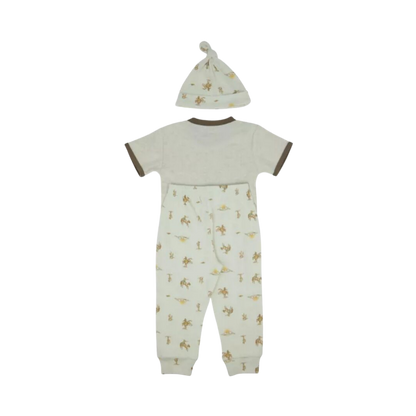 Wrangler Infant Boy's Cowboy Desert Oatmeal Jogger Set
