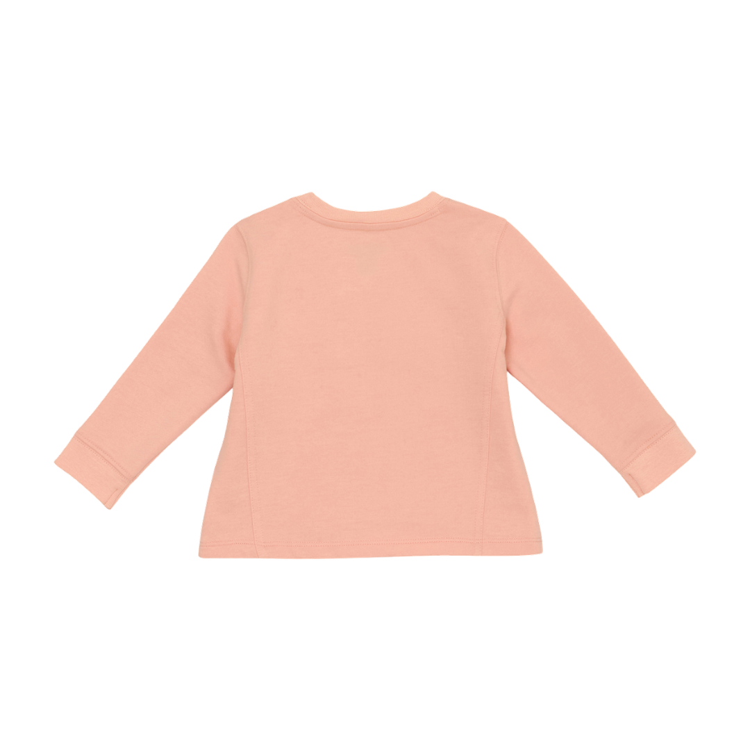 Wrangler Toddler Girl's Logo Crew Pink Sweatshirt