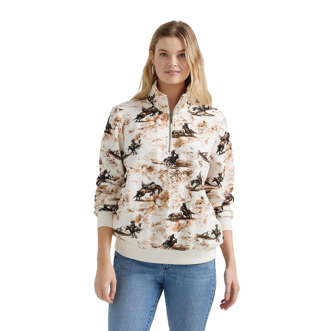 Wrangler Women's Bronco Multicolor Sweater