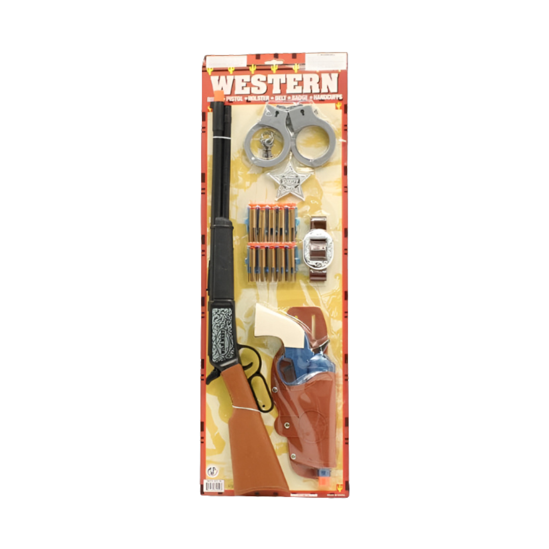M&F Youth Boy's Western Rifle Set Toy