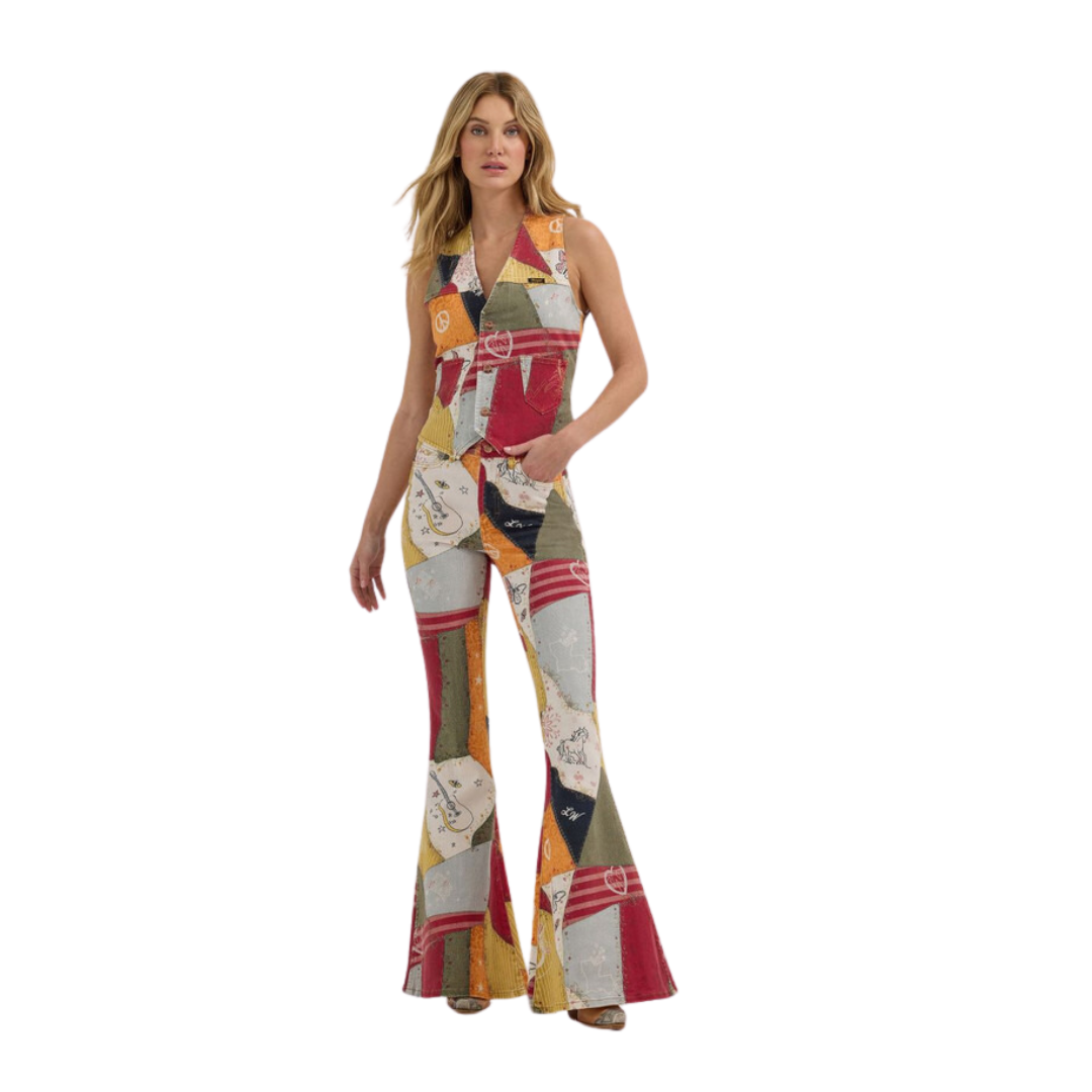Wrangler Women's Lainey Wilson Patchwork Vest
