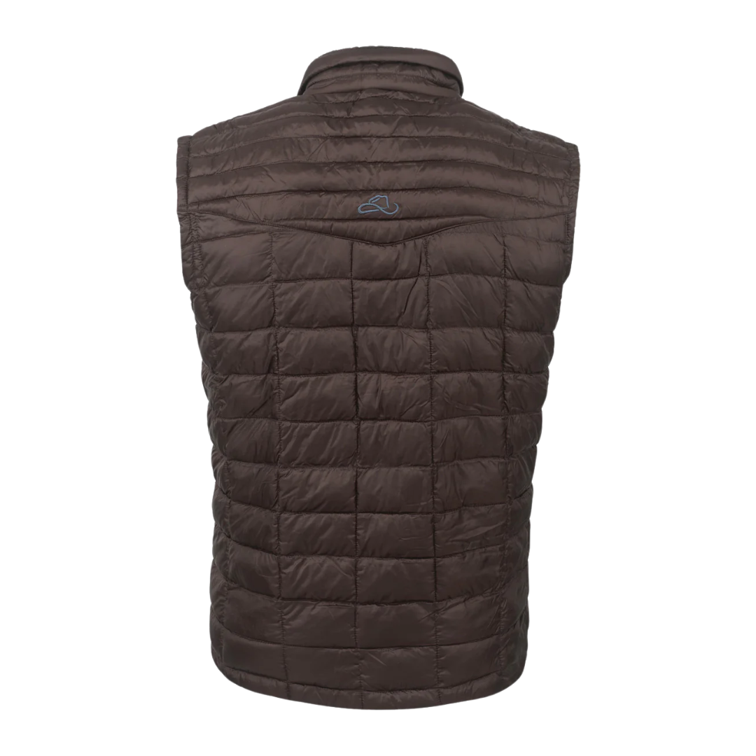 Resistol Men's Cold Bloq Brown Vest