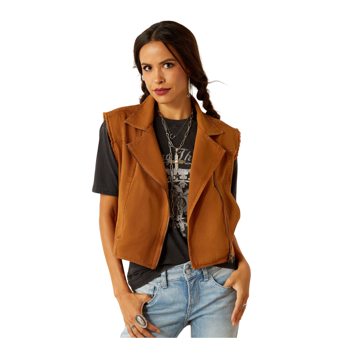 Ariat Women's Harley Tobacco Brown Vest