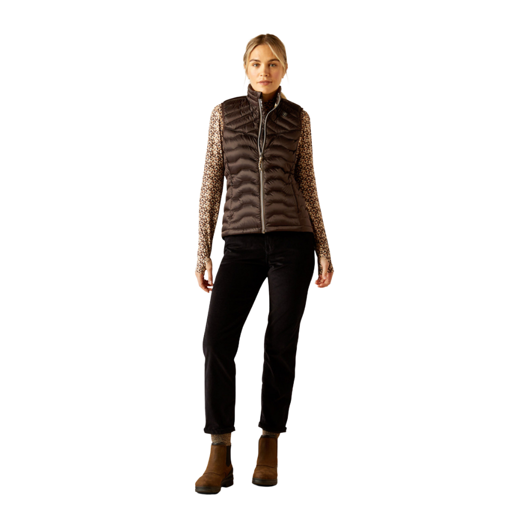 Ariat Women's Ideal Down Mole Brown Vest