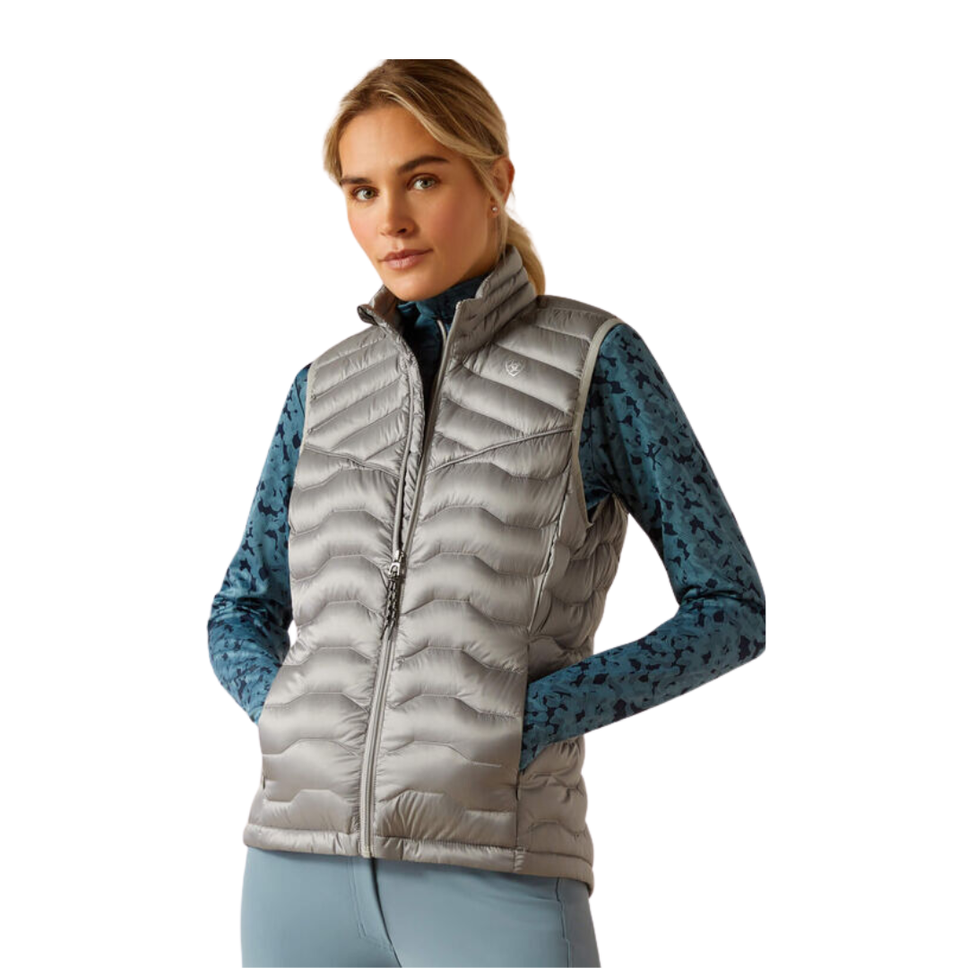 Ariat Women's Ideal Down Iridescent Ultimate Grey Vest