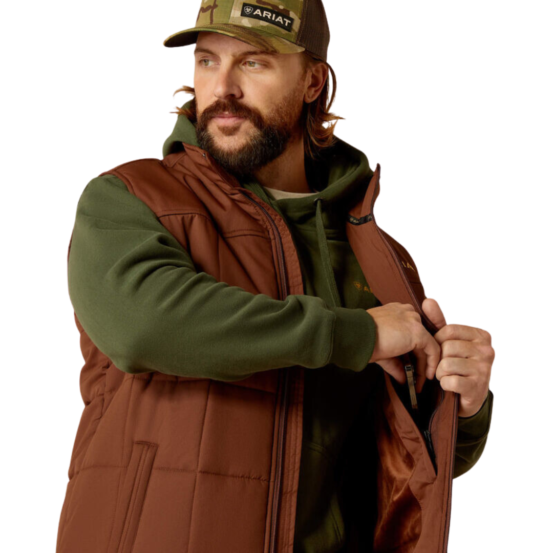Ariat Men's Crius Insulated Potting Soil Vest