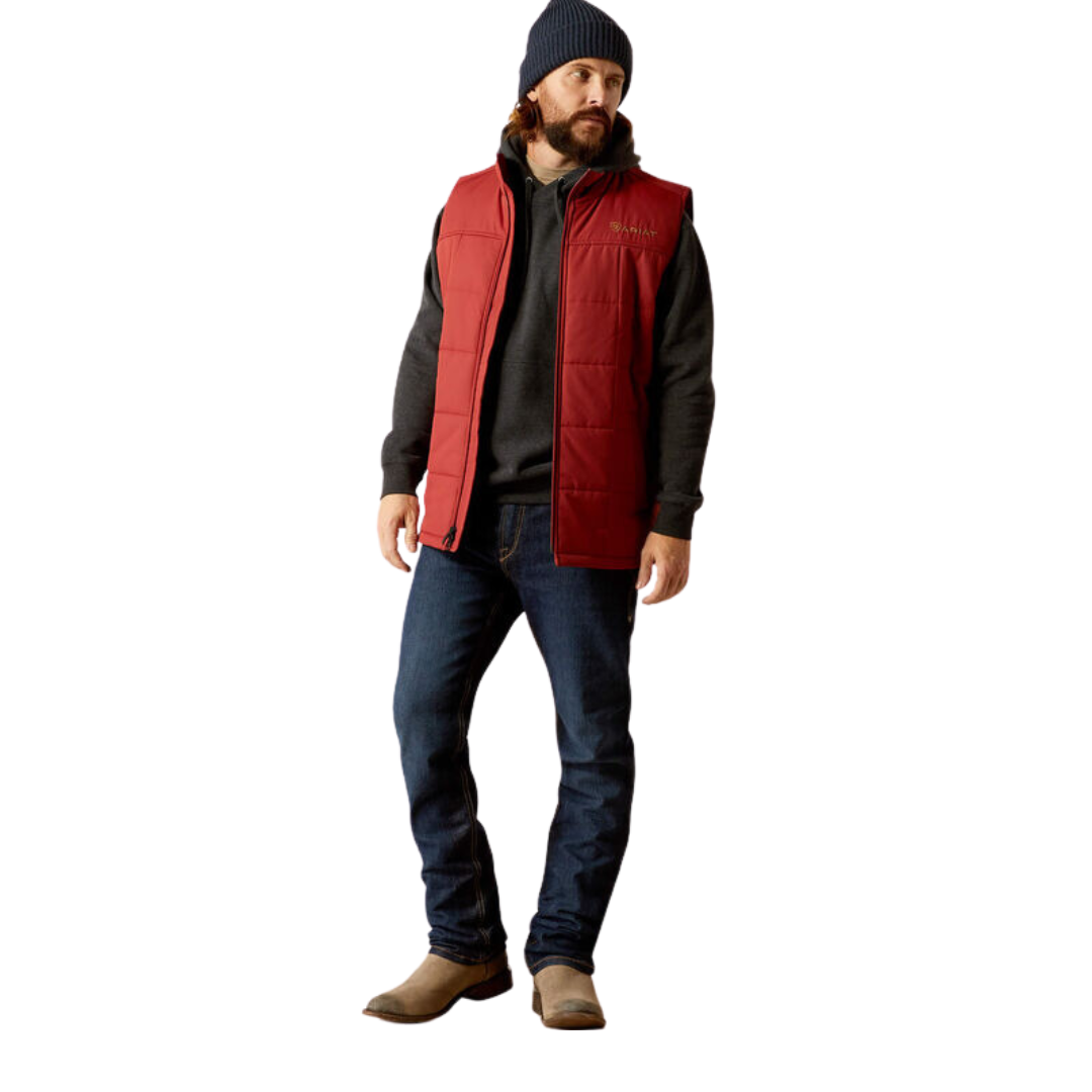 Ariat Men's Crius Insulated Red Vest
