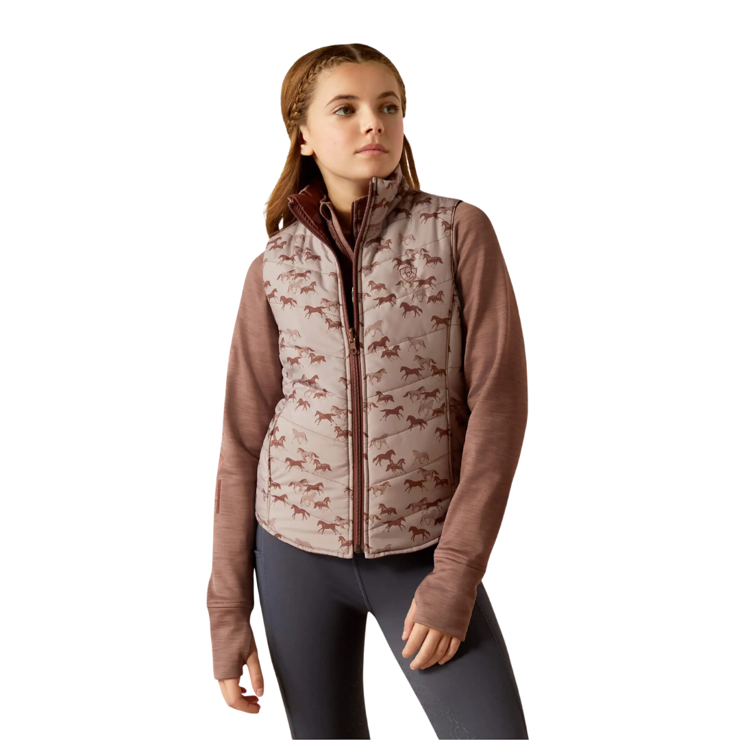 Ariat Youth Girl's Bella Reversible Multicolor Vest