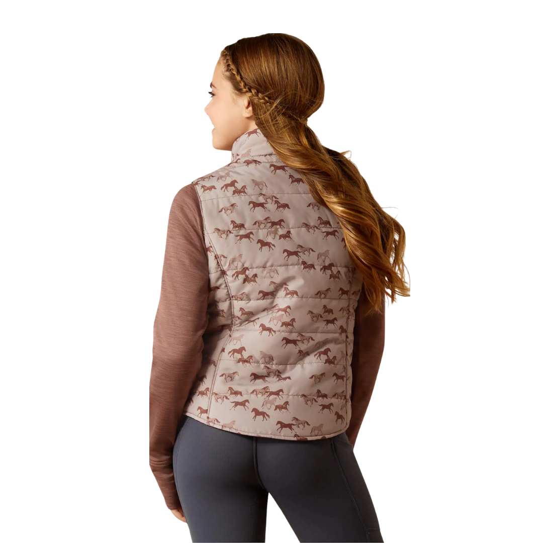 Ariat Youth Girl's Bella Reversible Multicolor Vest