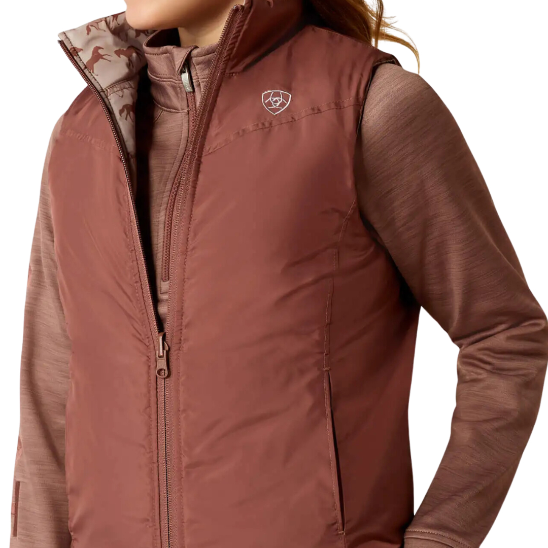 Ariat Youth Girl's Bella Reversible Multicolor Vest