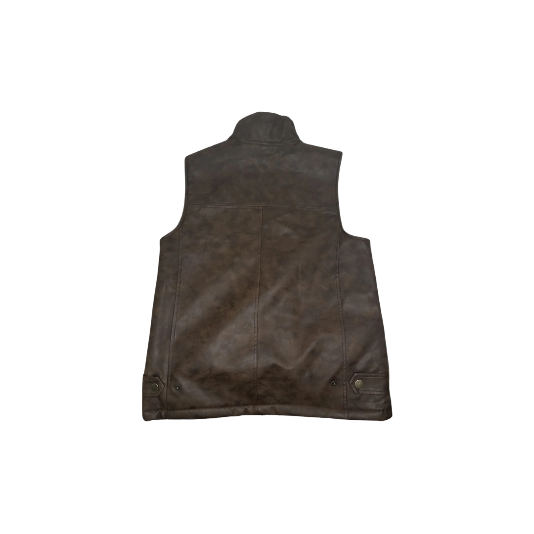 Panhandle Slim Men's Powder River Outfitters  Camel Vest
