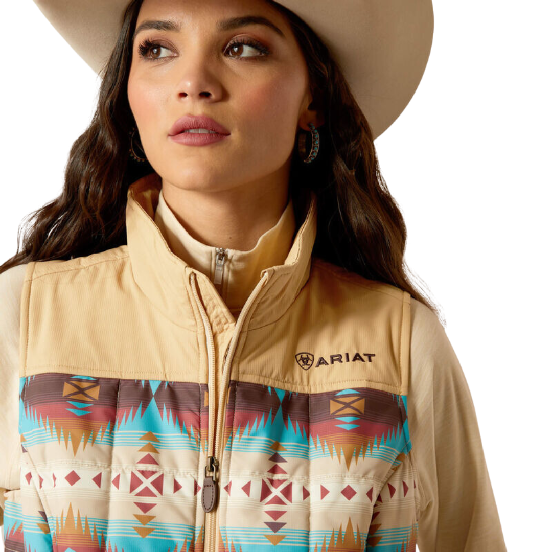 Ariat Women's Crius Insulated Serrano Southwest Print Vest