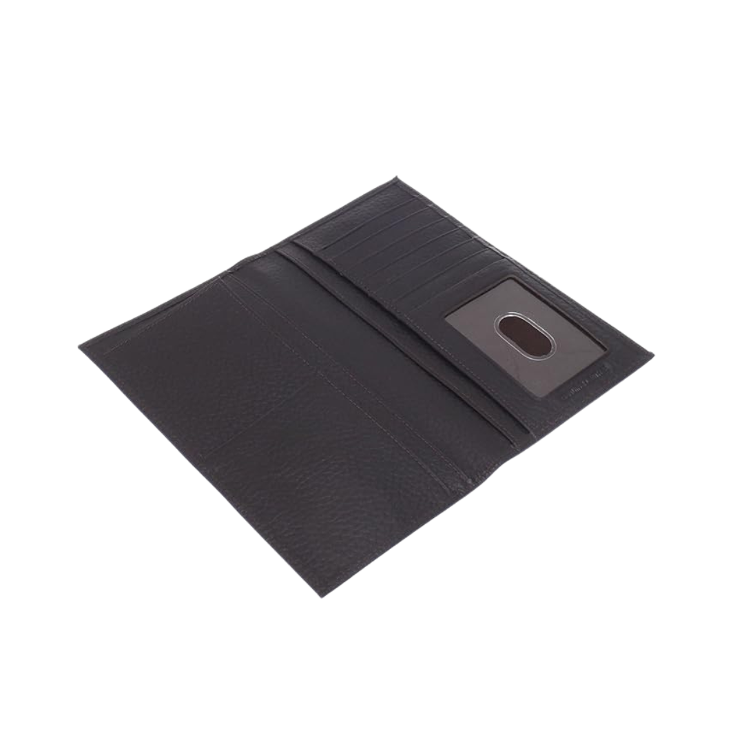 John Deere Men's Solid Black Checkbook