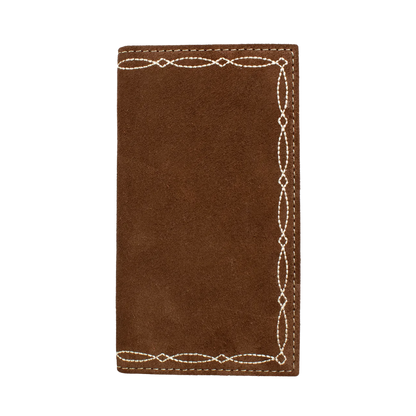 Nocona Men's Leather Rodeo Brown Wallet