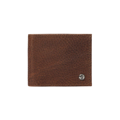 Stetson Men's Bison Bifold Hazelnut Wallet