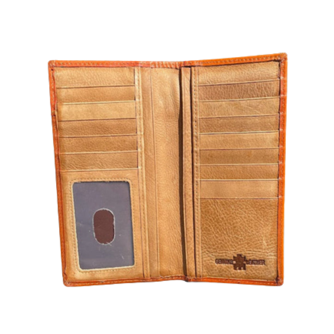 Top Notch Men's Light Brown Rooster Wallet
