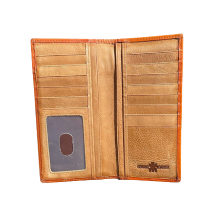 Top Notch Men's Light Brown Rooster Wallet