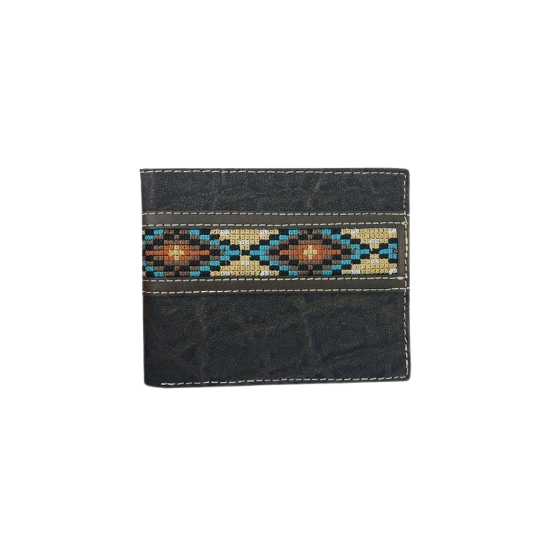 Gem Dandy Men's Bifold Brown Wallet