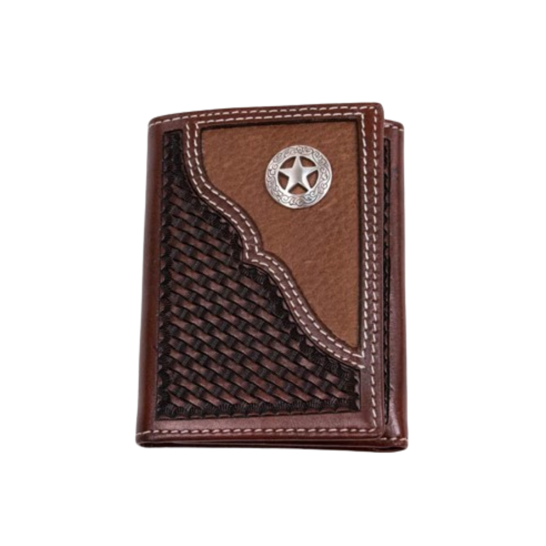 Cowboy Chrome Men's Trifold Wallet