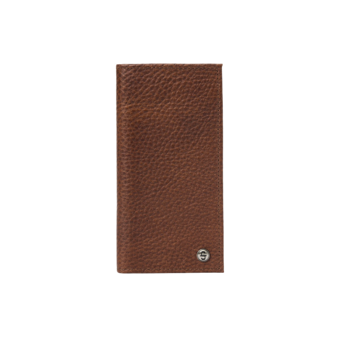 Stetson Men's Bison Rodeo Brown Wallet