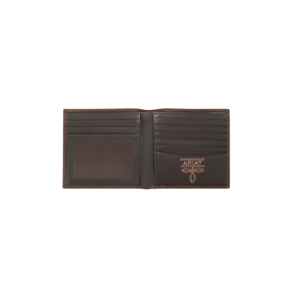 Ariat Bifold Brown Wallet