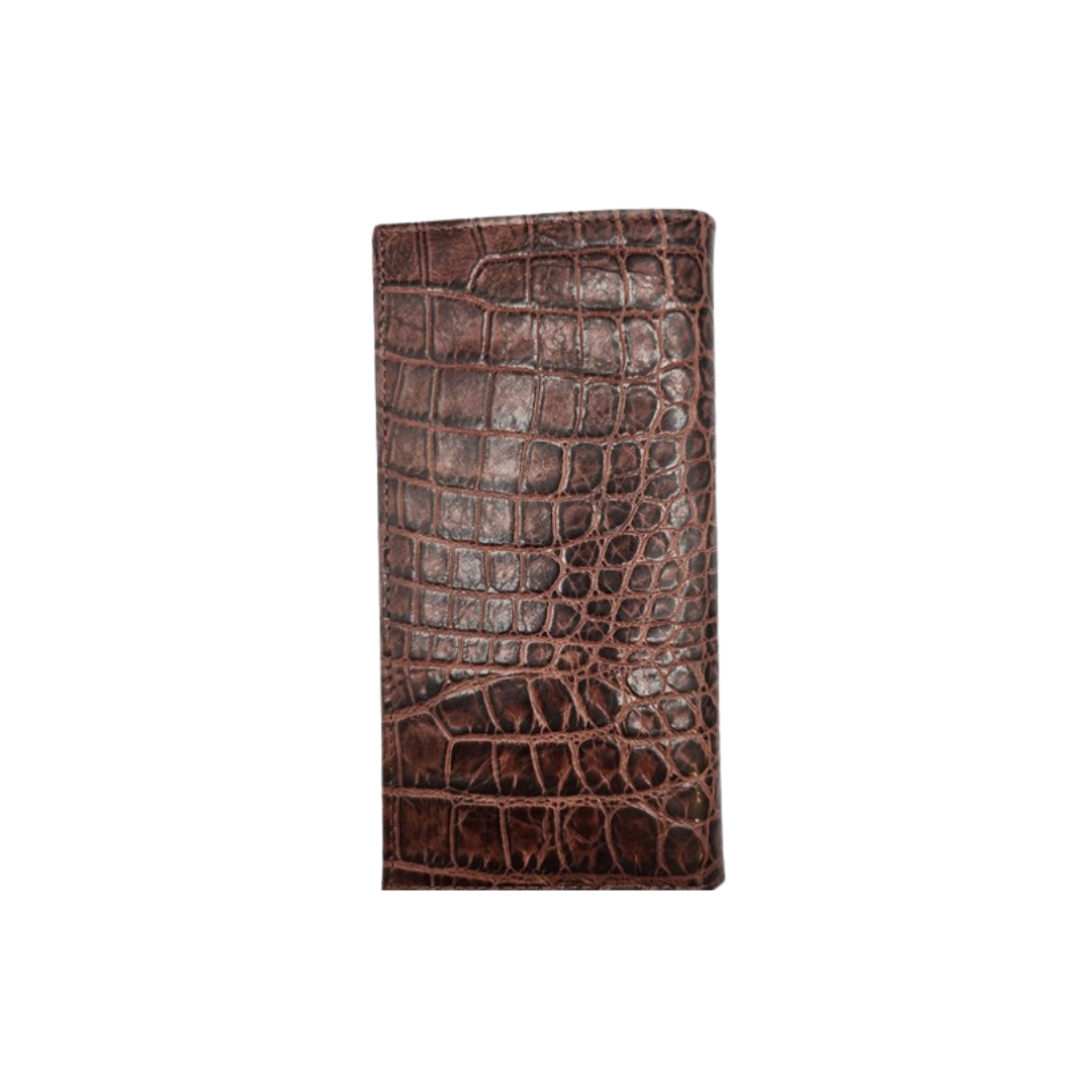 Stetson Men's Crocodile Cognac Wallet