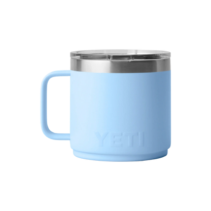 Yeti Unisex Rambler 14oz Big Sky Blue Stackable Mug