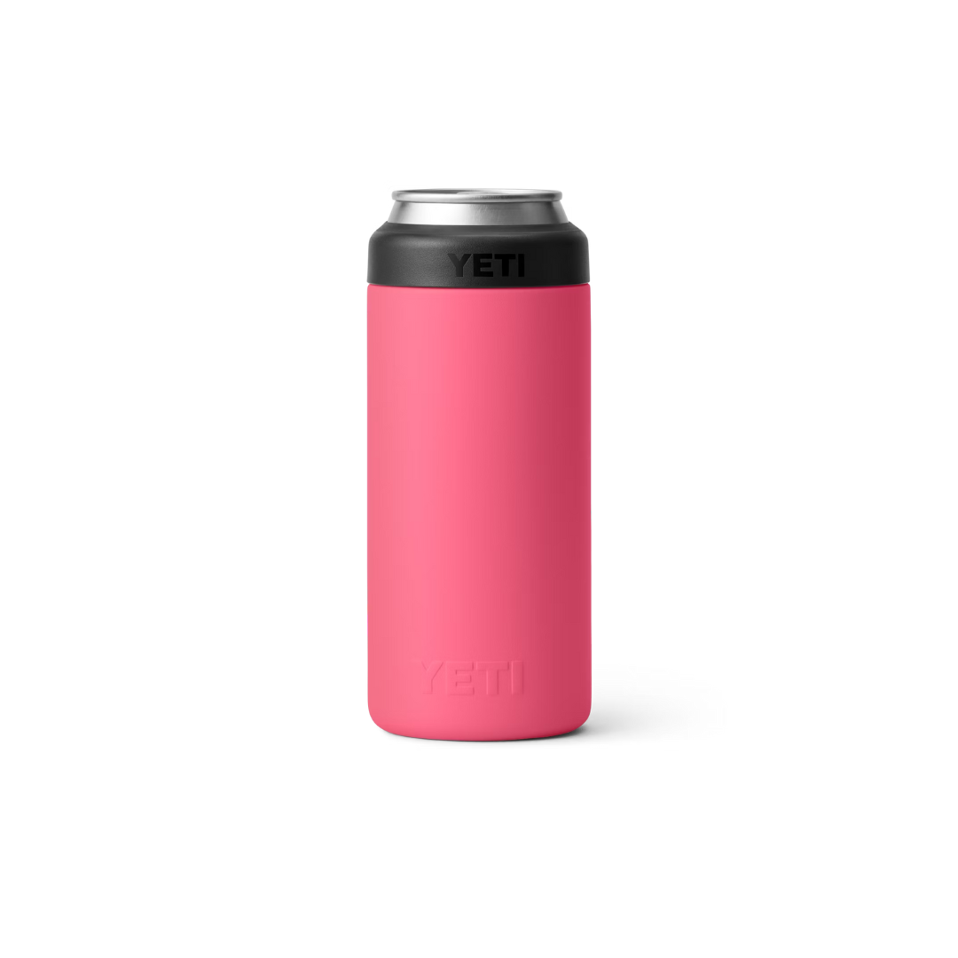 YETI Rambler 12 oz. Sandstone Pink Colster Slim Can store Insulator