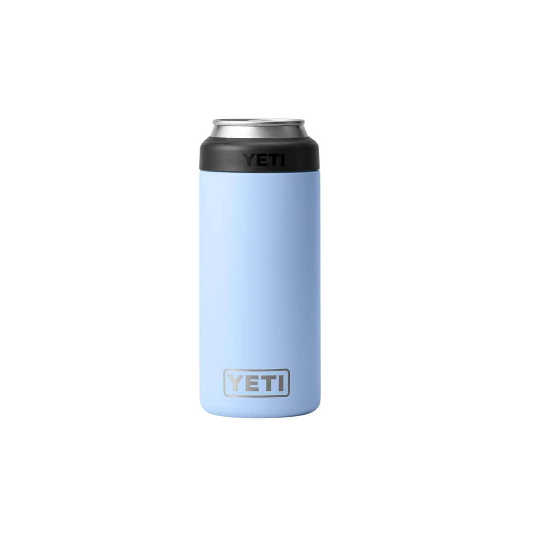 Yeti Unisex Rambler 12oz Big Sky Blue Colster Slim