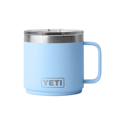 Yeti Unisex Rambler 14oz Big Sky Blue Stackable Mug