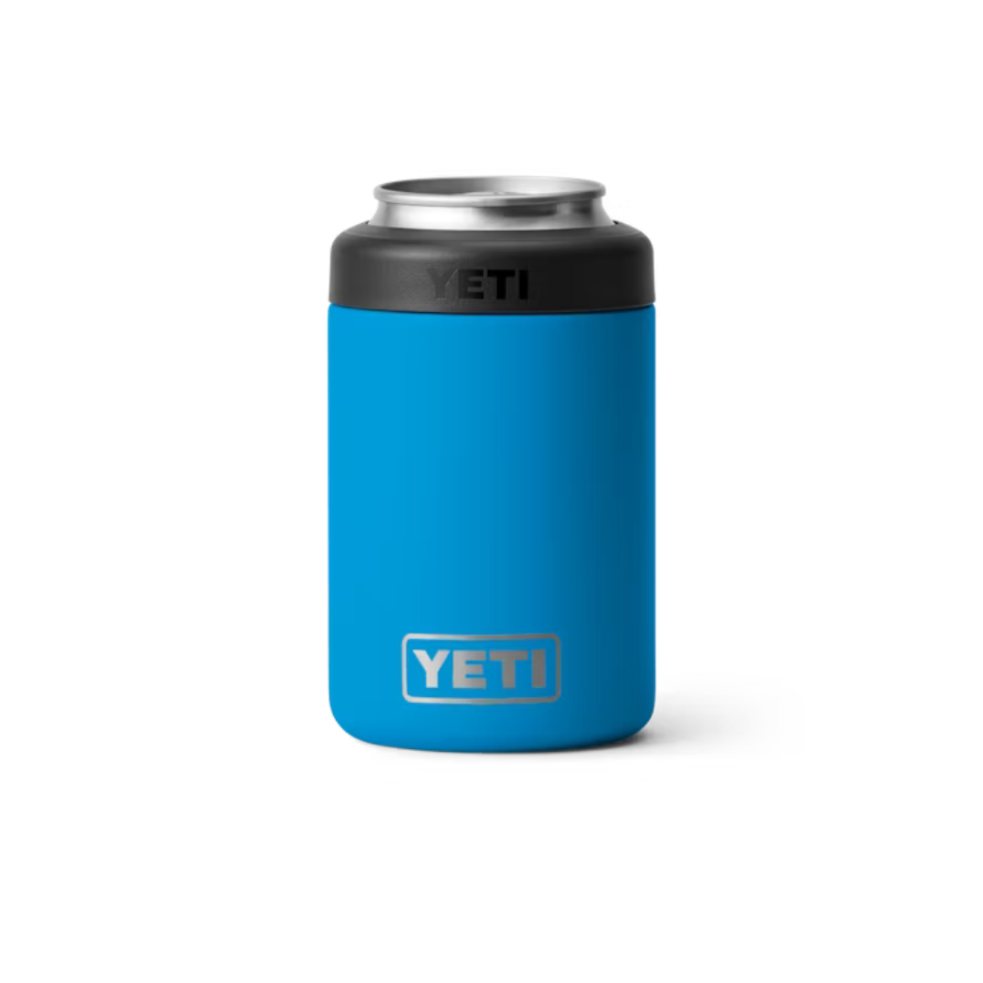 Yeti Rambler 12oz Big Wave Blue Colster Can Cooler